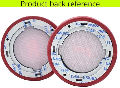 Replacement Ear Pads are Compatible with JBL E35 E45bt E45 Wireless Headphones. Made of Soft Protein Leather and Memory Foam, Replacement Ear Pads for Repair Accessories (red) - color: red