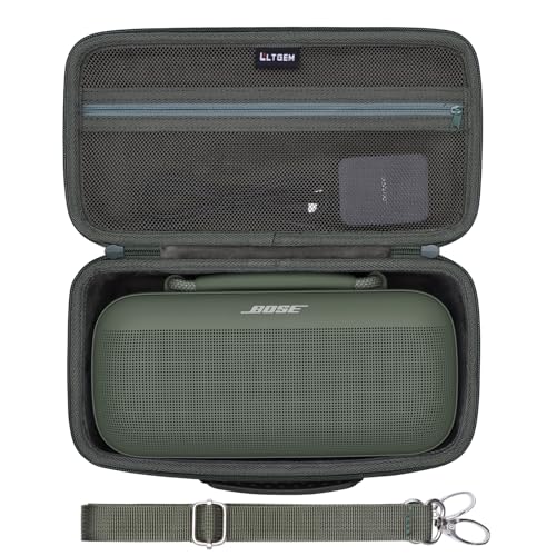 Case for Bose SoundLink Max Bluetooth Speakers Green | Hard Carrying Travel Case for Bose SoundLink Max Bluetooth Speakers - color: Green