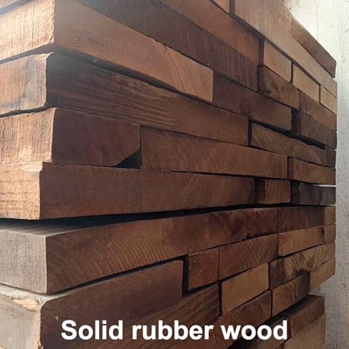Audio Rack Tower, Shelf Organizer Rack Small, Media Stand, Rack Audio Tower Minimalistic Heavy Duty 25Kg Made of Solid Rubber Wood Brown 4 Sizes,Brown1 Layer - size: 1 layer