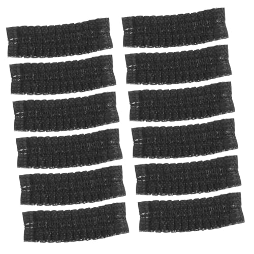 Toyvian 200 Disposable Non-Woven Microphone Covers with Elastic Band for KTV Recording Studio News Interviews Protective Windscreen for Sound Isolation and Hygiene