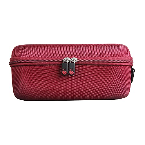 Hermitshell Hard Travel Case for Ortizan Portable Bluetooth Speaker (1st Gen) (Wine Red) - color: Wine Red