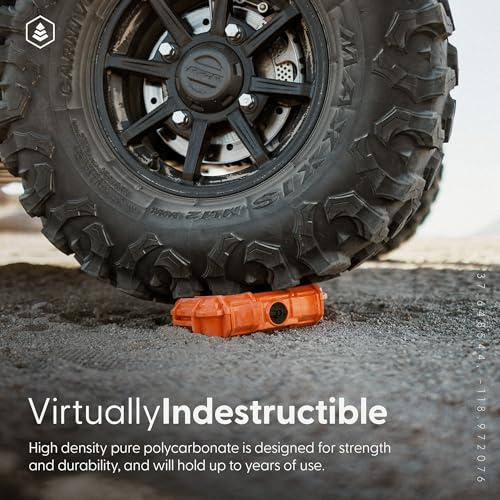 Evergreen 56 Dry Box - EDC Tough Protective Case USA Made for Organization of Cameras, Phones, Camping, Fishing, Hiking, Water Sports (Green) - color: Green