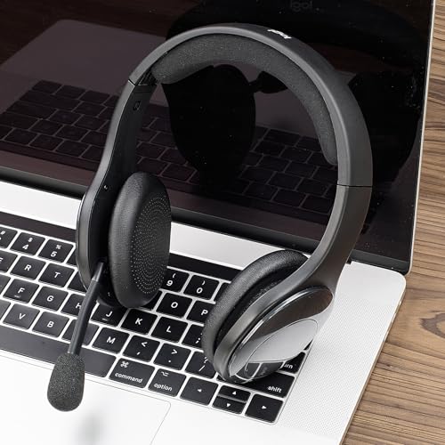 Defean Kit 2 IN1 Earpads for Logitech H800 Wireless Headphones | H800 Upgrade Replacement Ear Pads and Headband Pad Cushions Microphone Foam, High-Density Foam Ear Pads Cushions