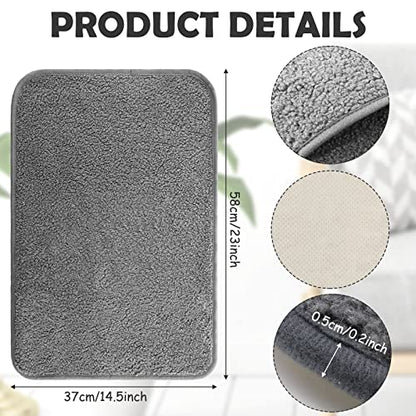 Frienda 2 Pieces Recliner Headrest Covers Sofa Headrest Protector for Recliner Chair Couch Furniture Non Slip for Living Room(Gray) - color: Grey