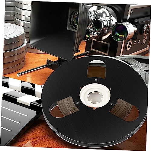 LALAFINA 3Holes Aluminum Alloy Empty Tape Reel Take Up Reel for Recording Low Noise High Output Replacement for to Tape Players and Recorders