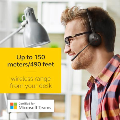 Jabra Engage 65 SE (Second Edition) Wireless Dual-Ear Headset, Black - style: Dual-Ear