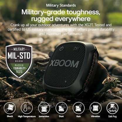 LG XG2T XBOOM Go Wireless Speaker with Powerful Sound and up to 10 HRS of Battery