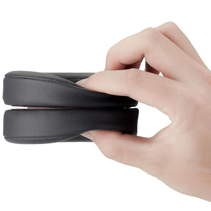 Replacement Ear Pads for Solo 3 Headphones Over-Ear Headphones, Earpads with Soft Protein Leather, Noise Isolation Memory Foam（solo3-Black） - color: solo3-Black
