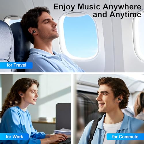 Open Ear Samsung Earbuds Wireless Bluetooth Headphones Clip On Ear Buds | for Samsung Galaxy S26 Ultra S26 Plus S25 FE S25 Edge S24 S23 S22 S21 S20 A57 A37 A17 A56 A36 A26 A16 A55 A35 A25 A15