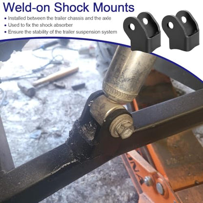 Shock Bracket Weld On Shock Mount, Rear Axle Shock Mount Bracket Kit