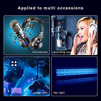 XLR Cables 3ft 20Pack, XLR Microphone Cable Mic Cable Male to Female Gold-Plated 3-Pins - size: 3ft, style: 20 Pack