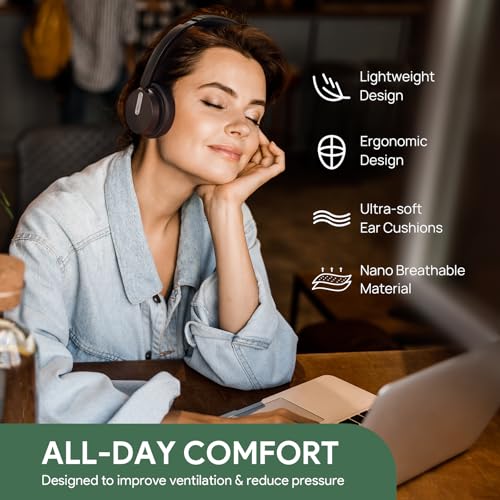 Yealink WH64 Hybrid DECT& Bluetooth Wireless Headset,492ft Range Dual UC Zoom Headphones with DECT Dongle, 3X Noise Cancelling Mic, 32HTalk Time, Office Work Portable Headsets for PC,Cellphone,Laptop