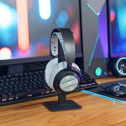 WC Side Plates for Arctis Nova Pro Wireless, Pro Wired & Nova Elite | Made by Wicked Cushions | Also fits Nova Pro Omni, 7, 7X & 7P | Ivory Tide - color: Ivory Tide