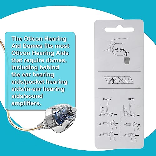 for Oticon Hearing Aid Supplies,Power Dome 8MM/20PCS,Hearing Aid Domes - size: 8MM POWER DOME