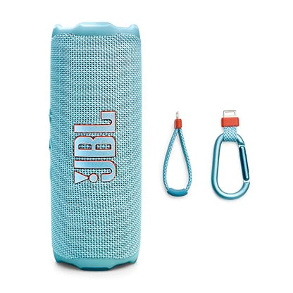 JBL Flip 7 Portable Bluetooth Speaker, Waterproof and Drop-Proof - Teal | Up To 16 Hours Playtime, IP68 Dustproof Build, Clip-On Loop, USB C Lossless Audio, Links With Other Speakers For Outdoor Use - color: Teal