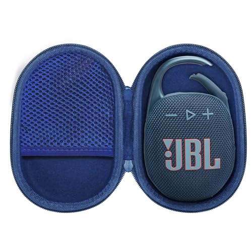 Case for JBL Clip 5 Portable Bluetooth Speaker, Cover for JBL Clip 5 Speaker, Waterproof and Dustproof Feature, for Home, Outdoor and Travel(Blue) - Case Only - color: Purple