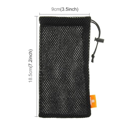 Pouch Carry Bag, Organizer for Smart Phones/Power Bank/USB Flash Drive/SD Cards and Other Accessories(Black)