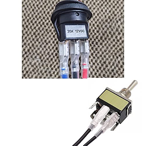 6.3mm Spade Crimp Terminal,20cm 16AWG Female Electrical Insulated Terminals,Spade Quick Connectors with Insulating Sleeve (30packs) - size: 6.3mm Spade Terminal