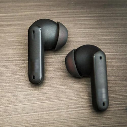 Replacement Silicone Ear Tips for JBL Tune Flex Wireless Earbuds, 8 Pairs (Black, XS/S/M/L)