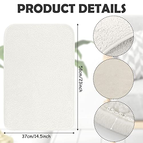 Frienda 2 Pieces Recliner Headrest Covers Sofa Headrest Protector for Recliner Chair Couch Furniture Non Slip for Living Room(Beige) - color: Beige