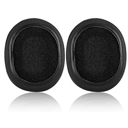Replacement Earpads for Audio-Technica ATH M50X M40X M30X M20X Professional Studio Monitor Headphones with Protein Leather & Memory Foam Ear Cushions (Black/Hole) - color: Black/Hole