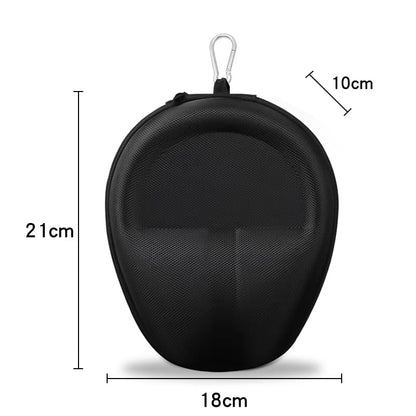 Hard Shell Travel Headphone Case for Bose QuietComfort QC Ultra QC45 QC35 II QC25, Sony WH-CH520 WH-CH720N WH-1000XM4, TOZO HT2, Audio-Technica ATH M50X M20X, Lorelei X6, JBL Tune 660NC 520BT (Black) - color: Black