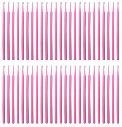 100 Pack Phone Charge Port Cleaning Tool kit,Bendable Mini Soft Round Brushes Cleaner Compatible with iPhone 11 Pro Speaker Tablet Camera Laptop Computer Smartphone, Pink - color: Pink