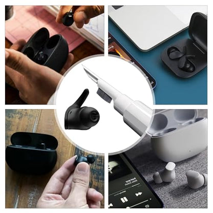Aiivioll Eartips with Cleaning Kit for Beats Fit Pro/Studio Buds, S/M/L 3 Pairs Soft Silicone Earbuds Tips, Replacement Ear Tips Compatible with Beats Fit Pro/Studio Buds, Black - color: Black+Cleaning Pen