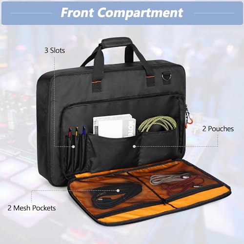 Rexmica DJ Controller Carrying Case Bag Fits for Pioneer DDJ RX/SX/SX2/SX3