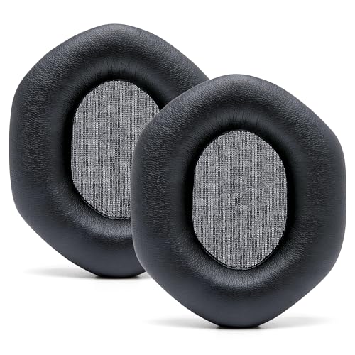 WC PadZ Vmoda - Replacement XL Ear Pads for Vmoda M100 & Crossfade | Made by Wicked Cushions | Soft Leather, Luxurious Memory Foam, Added Thickness, Enhanced Noise Isolation | Black