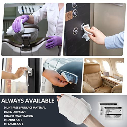 Technical Prep Pads Cleaning Wipes - Electronic Wipes, Multi-Purpose Handy Wipes Cleaning Sheets for Surfaces, Printer, Industrial, Thermal Paste Remover (10PCS, 5"×6") - size: 10PCS