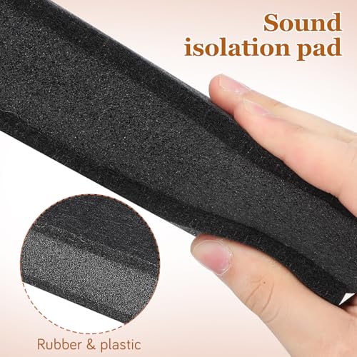 Sewroro Sound Dampening Pad Speaker Isolation Stand Vibration Isolation Pads for Studio Monitor Subwoofer Turntable Home Use