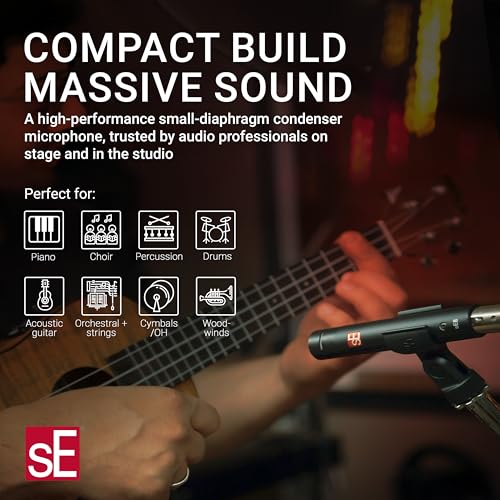 SE ELECTRONICS sE8 Supercardioid Small Diaphragm Condenser Microphone - color: sE8 Supercardioid