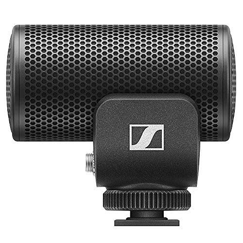Sennheiser Pro MKE 600 Shotgun Microphone for Video Camera/Camcorder Bundle with MKE 200 Ultracompact Camera-Mount Mic and V-Rig Triple Shoe Bracket