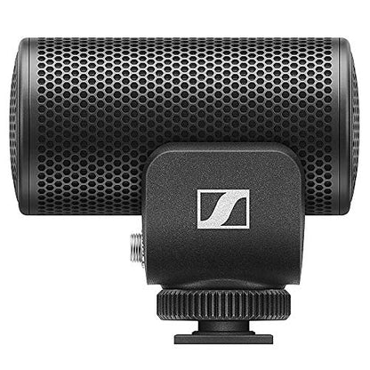 Sennheiser Pro MKE 600 Shotgun Microphone for Video Camera/Camcorder Bundle with MKE 200 Ultracompact Camera-Mount Mic and V-Rig Triple Shoe Bracket