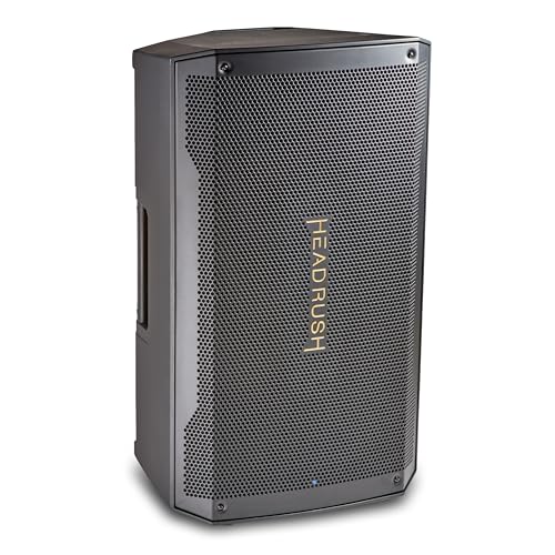 HeadRush FRFR112 MKII 2500W Electric Guitar Amplifier for Modellers | Full-Range Flat-Response 12" Floor Wedge Speaker with Bluetooth for Multi-FX and Amp Modeling Processors - size: 12-inch