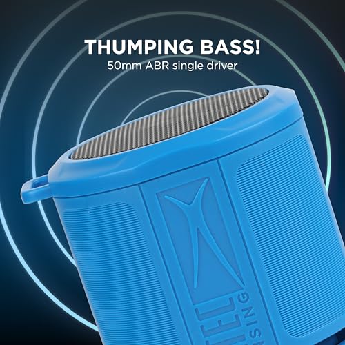 Altec Lansing HydraMicro - Waterproof Bluetooth Speaker, Lightweight & Portable Speaker for Travel & Outdoor Use, Royal Blue - color: Royal Blue, style: HydraMicro