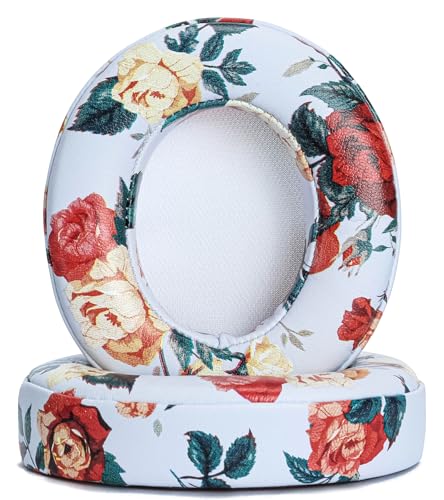 Replacement Ear Pads Compatible with Beats Studio 3 Wireless White Flower - color: White Flower