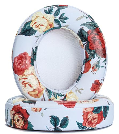 Replacement Ear Pads Compatible with Beats Studio 3 Wireless White Flower - color: White Flower