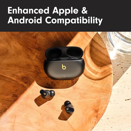 Beats Studio Buds + - Black / Gold with AppleCare+ (2 Years) - color: Black/Gold, style: With AppleCare+