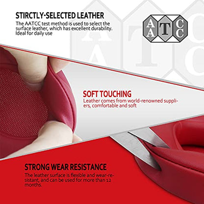 Replacement Ear Pads for Beats Studio 3 & Studio 2, Upgraded Beats Studio 3 Replacement Parts and Beats Headphones Accessories, Compatible with B0500 B0501 Wired/Wireless Models, Red - color: Red