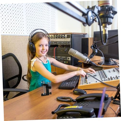 VICASKY Adjustable Mic Arm Desk Mount with Heavy Duty Metal Base Space Saving Holder for Podcasting Streaming and Recording Easy Setup with Broad Compatibility