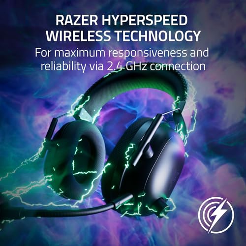 Razer BlackShark V2 Pro Wireless Xbox Gaming Headset, White | 50mm Drivers, Super Wideband Mic, Noise Isolating Earcups, For Xbox, PS5, Switch 2, PC, Mac, Bluetooth, USB-C, 70hr Battery - color: White, style: Xbox
