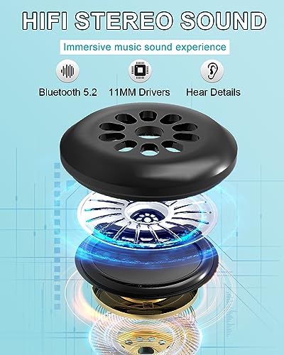 Sleep Mask with Bluetooth Headphones,LC-dolida Sleep Headphones Bluetooth Sleep Mask 3D Sleeping Headphones for Side Sleepers Best Gift and Travel Essential (Blue) - color: Blue