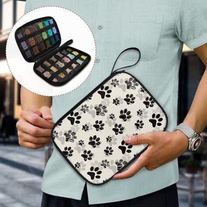 Watch Straps Carrying Bag Portable Watch Band Organizer Bag Compatible with Apple Watch Bands, Watch Band Pin Easy to Carry, Dog Paw - color: Dog Paw