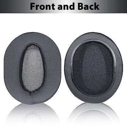 WH-CH710N Replacement Earpads Ear Cushions, Ear Pads for Sony WH-CH700N, WH-CH710N, WH-CH720N Headphones, Ear Cushions with Soft Ice Silk, Ear Comfort Memory Foam (Black) | Softer Ice Silk Fabric & High-Density Memory Foam Earpads for Sony Headphones - co