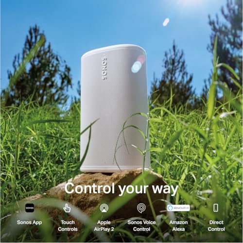 Sonos Play Portable Bluetooth Speaker - White - color: White, size: Pack of 1