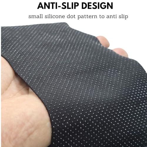 Microphone Belt - Stretchy & Breathable Mic Belts for Theatre, Durable Mic Pack Belt with Secure Pouch, Compatible with Various Microphone Bags - size: XXL