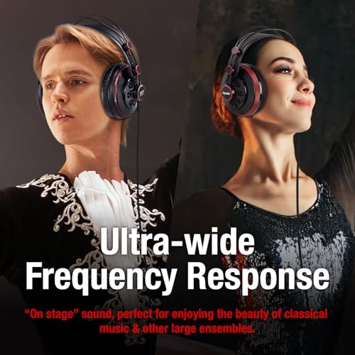 Superlux HD681 AIR Semi-Open Studio Headphones, 50mm Drivers, 32Ω, Black - size: HD681AIR