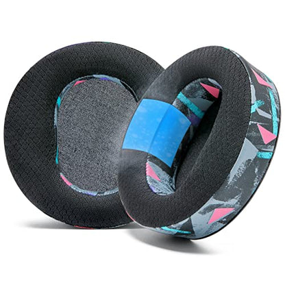 WC Freeze Maxwell Gen 1 - Cooling Gel Earpads for Audeze Maxwell 1 | Made by Wicked Cushions | Elevate Comfort, Durability, Thickness & Sound Isolation for Gaming | 90s Black - color: 90s Black